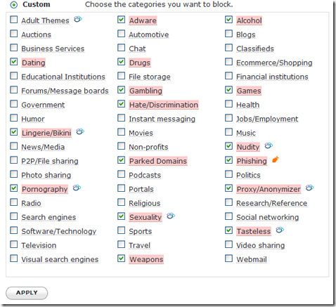 customopendns