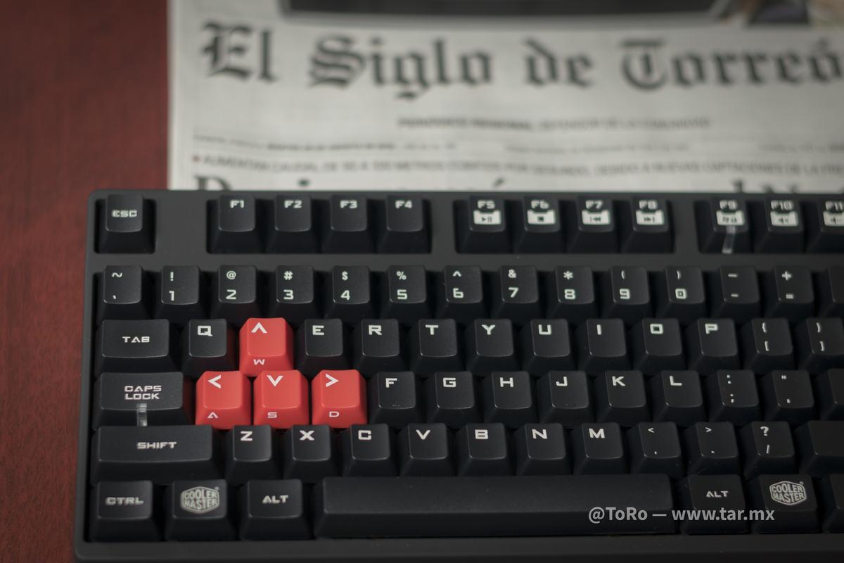 El teclado se puede personalizar con 