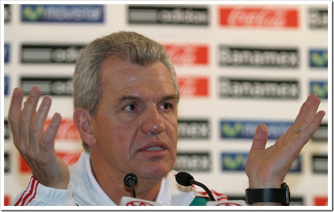 JAVIER AGUIRRE SE DISCULPA Y PROMETE UN GRAN MUNDIAL DE MÉXICO