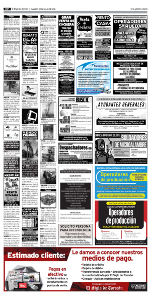 Clasificados página 8