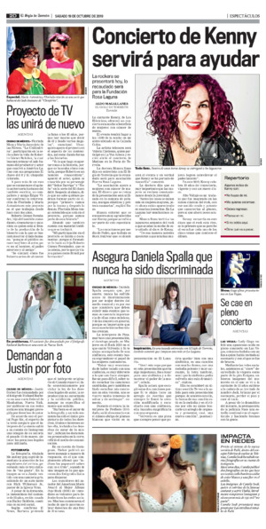 Espectáculos página 2