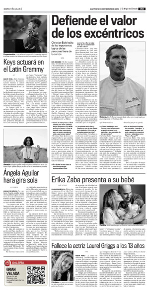 Espectáculos página 3