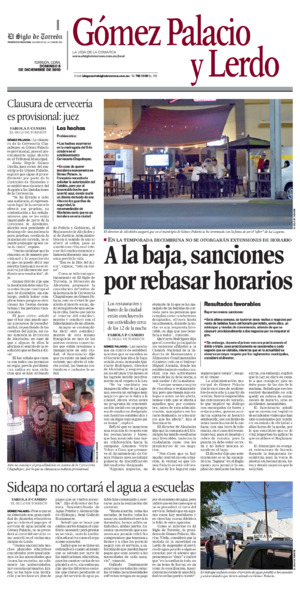 Gómez Palacio y Lerdo página 1