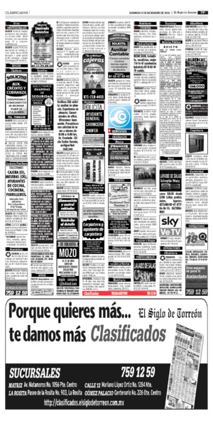 Clasificados página 17