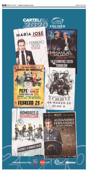 Espectáculos página 8