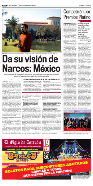 Espectáculos página 6