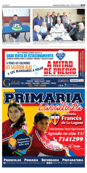 Nosotros / Sociales página 13