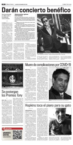 Espectáculos página 2