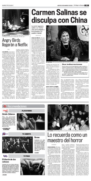 Espectáculos página 3