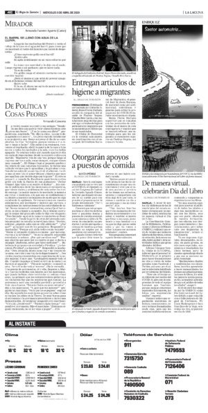 La Laguna página 4