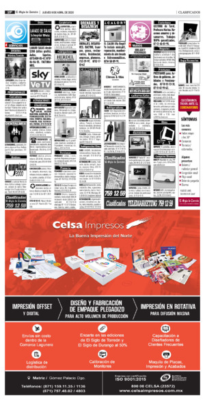 Clasificados página 2