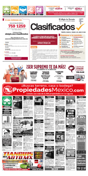 Clasificados página 1