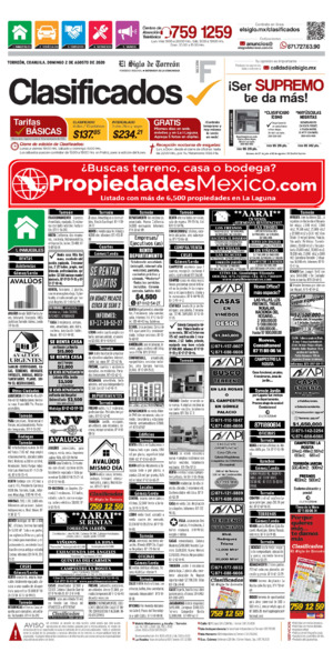 Clasificados página 2