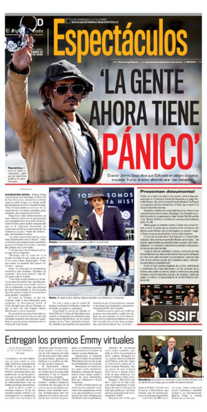 Espectáculos página 1