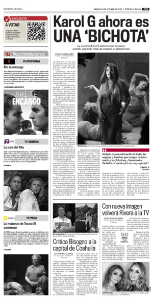 Espectáculos página 3