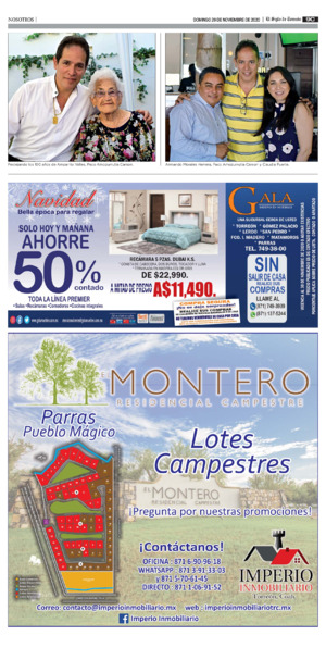 Nosotros / Sociales página 9