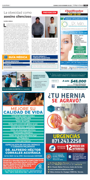 Nosotros / Sociales página 11
