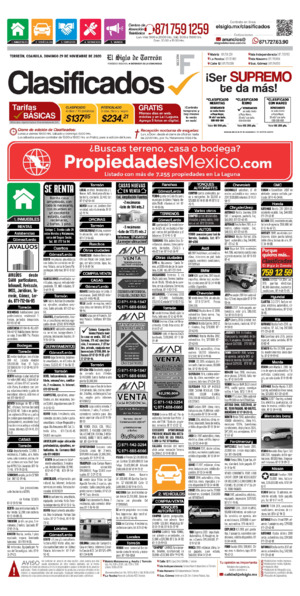 Clasificados página 2