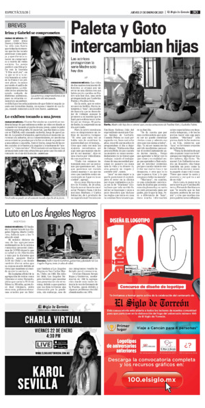 Espectáculos página 3
