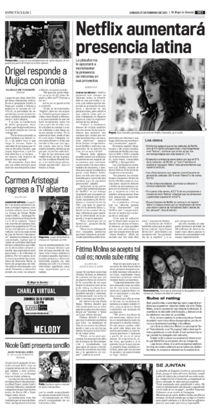 Espectáculos página 3