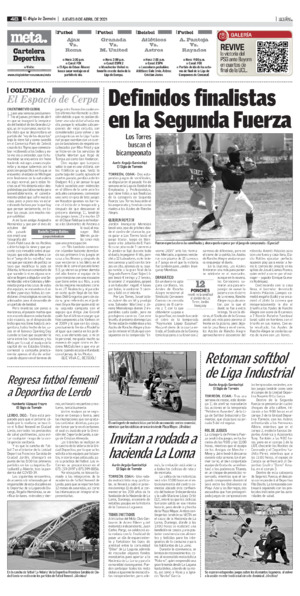 Deportes / Meta página 4