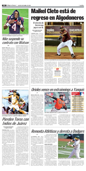 Deportes / Meta página 6
