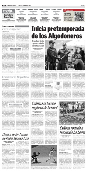 Deportes / Meta página 4