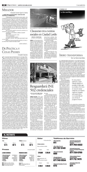 La Laguna página 4