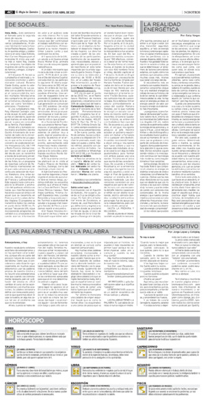 Nosotros / Sociales página 4