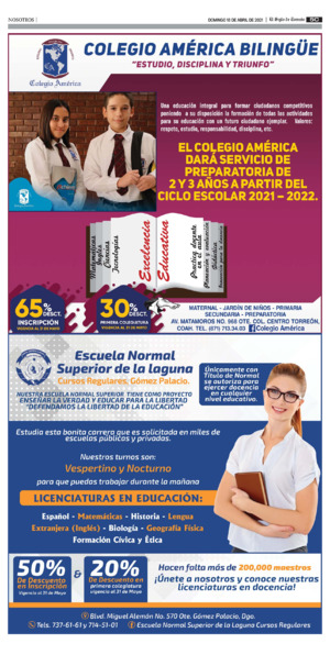 Nosotros / Sociales página 5