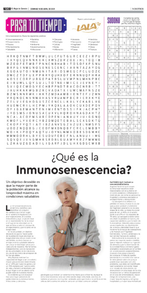 Nosotros / Sociales página 12