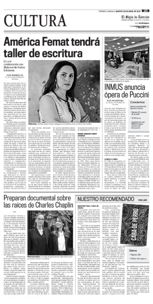 Espectáculos página 2