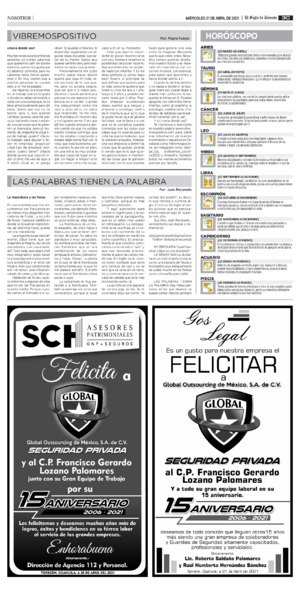 Nosotros / Sociales página 3
