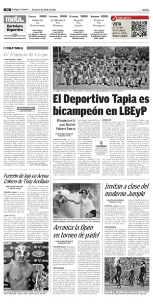 Deportes / Meta página 4