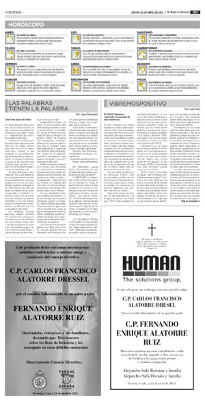 Nosotros / Sociales página 3