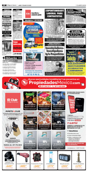 Clasificados página 3