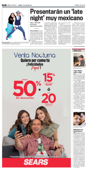 Espectáculos página 6