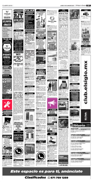 Clasificados página 3