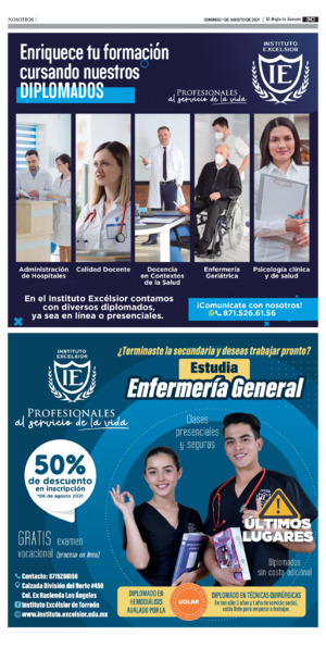 Nosotros / Sociales página 3