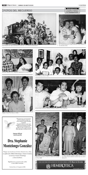 Nosotros / Sociales página 12