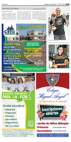 Nosotros / Sociales página 13