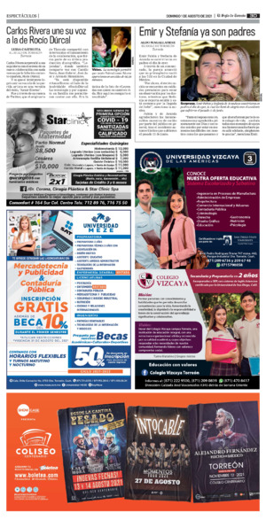 Espectáculos página 3