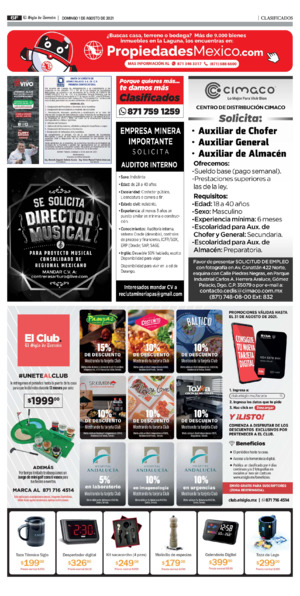 Clasificados página 6
