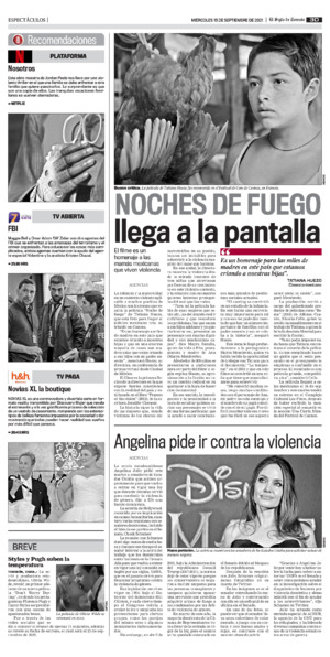 Espectáculos página 3