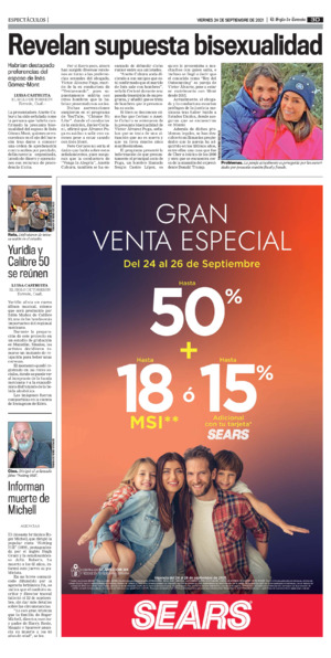 Espectáculos página 3
