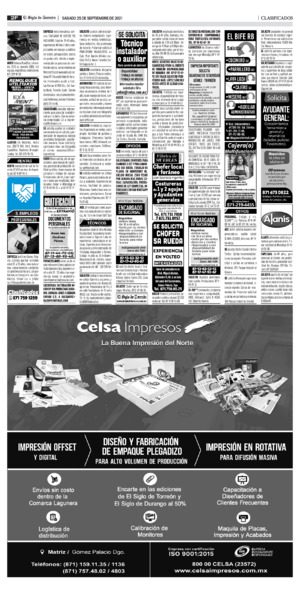 Clasificados página 2