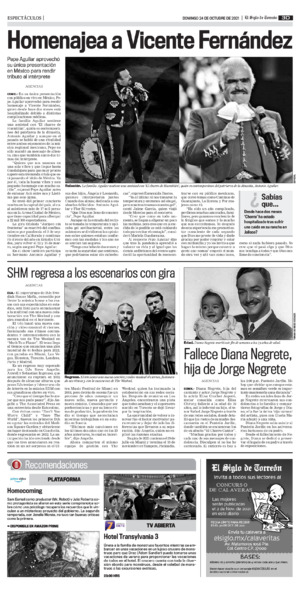 Espectáculos página 3