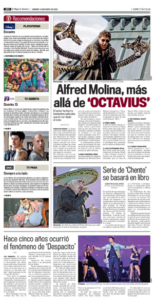 Espectáculos página 2