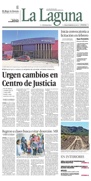 La Laguna página 1