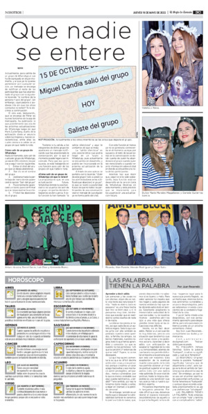 Nosotros / Sociales página 3